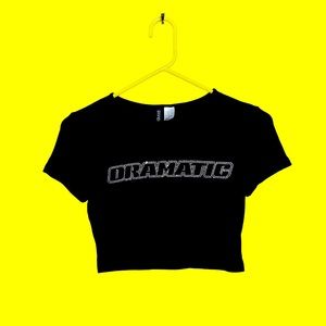 Dramatic H&M crop top